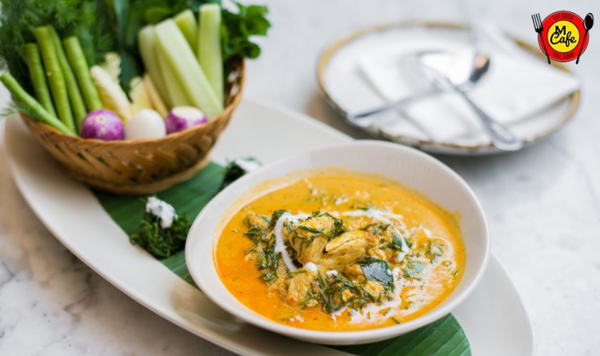 Crab Curry with Coconut milk